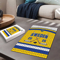 Sweden Ice Hockey Puzzle Go Tre Kronor Champions