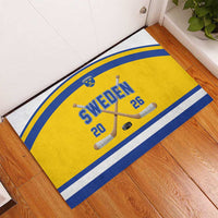 Sweden Ice Hockey Rubber Doormat Go Tre Kronor Champions