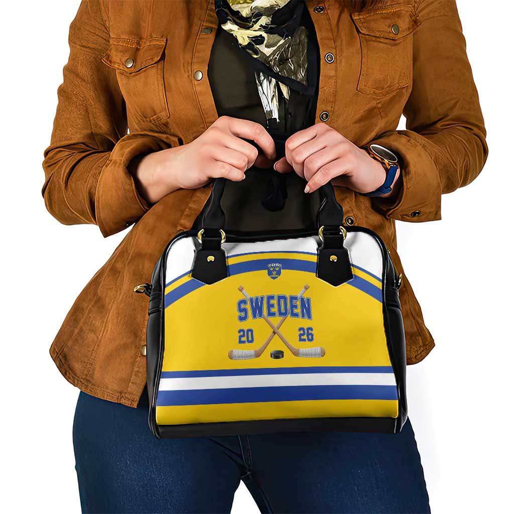 Sweden Ice Hockey Shoulder Handbag Go Tre Kronor Champions
