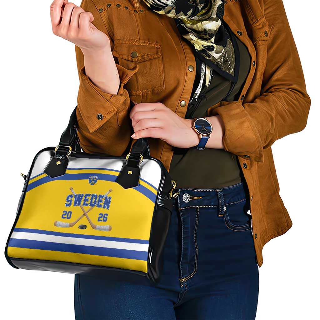 Sweden Ice Hockey Shoulder Handbag Go Tre Kronor Champions