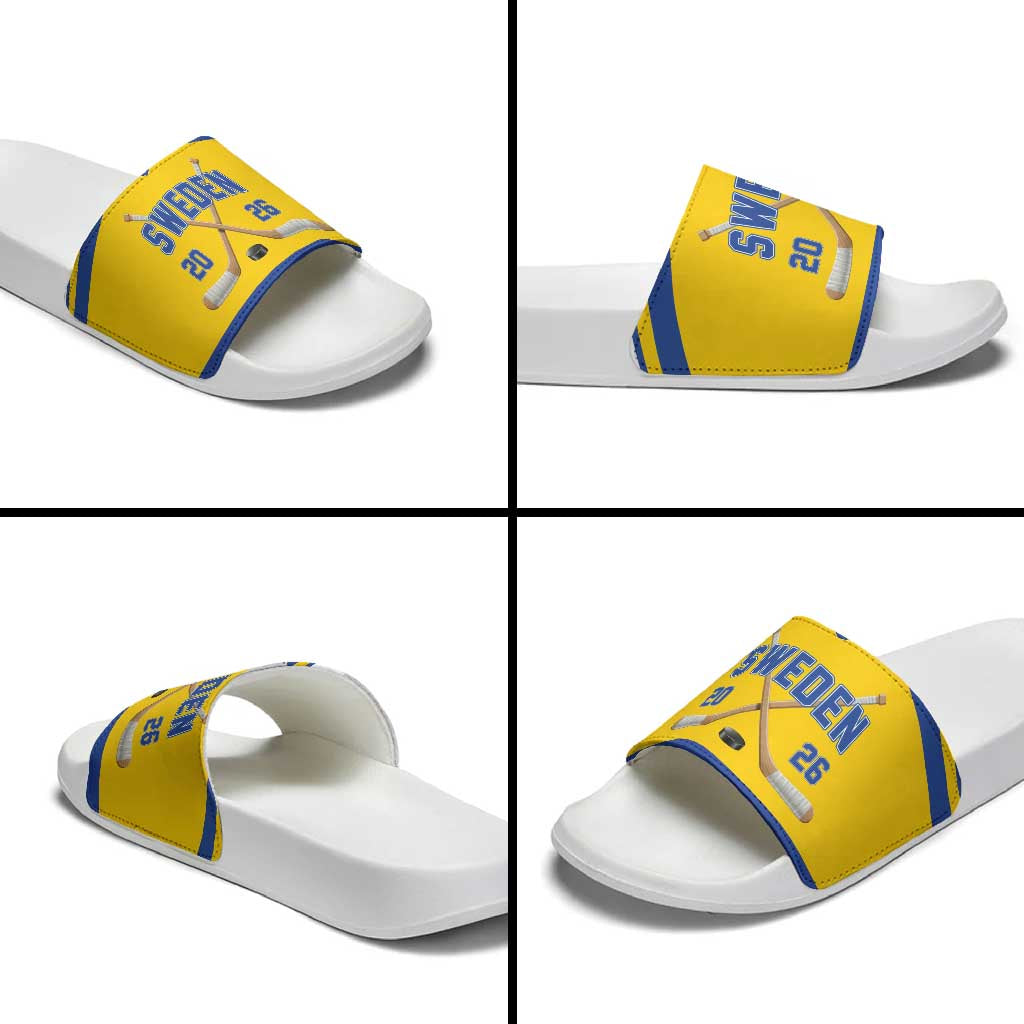 Sweden Ice Hockey Slide Sandals Go Tre Kronor Champions