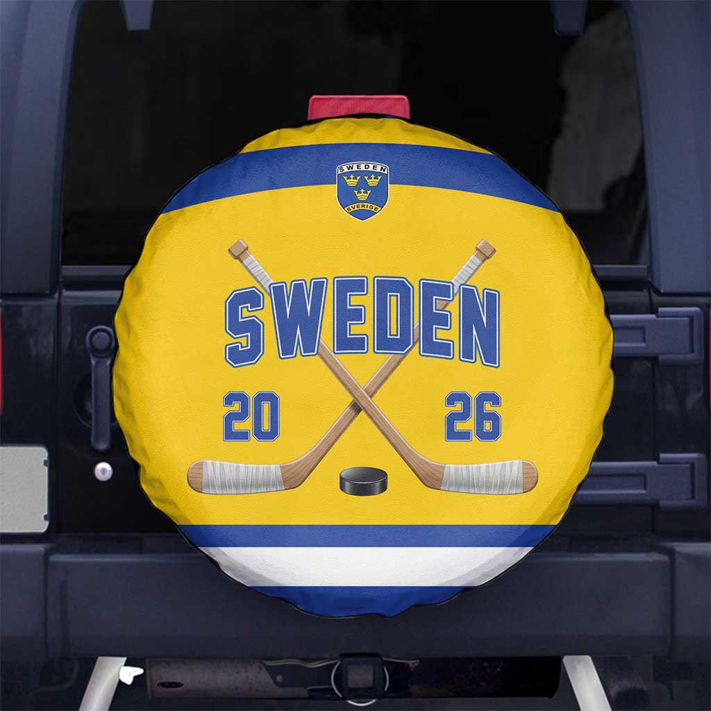 Sweden Ice Hockey Spare Tire Cover Go Tre Kronor Champions
