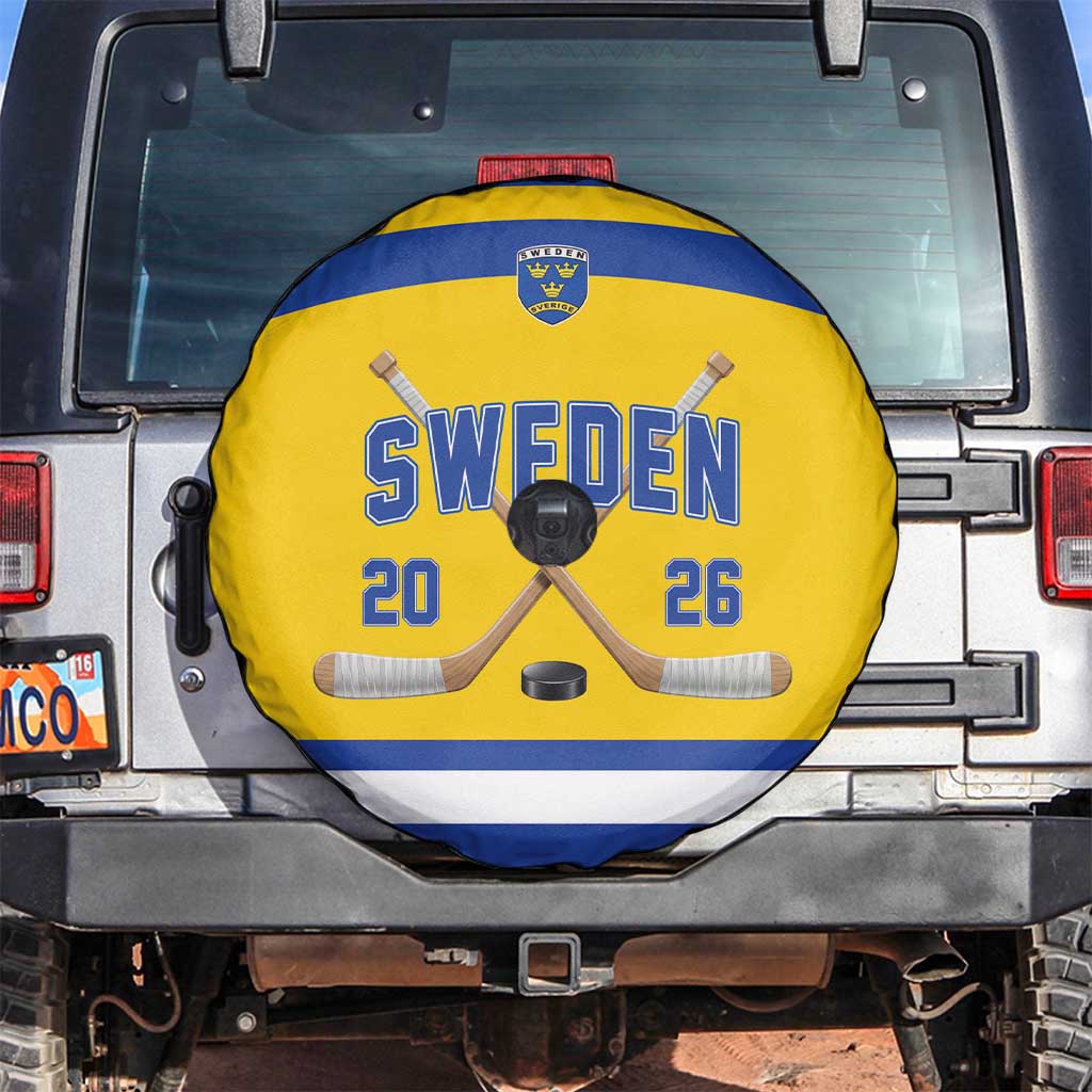 Sweden Ice Hockey Spare Tire Cover Go Tre Kronor Champions