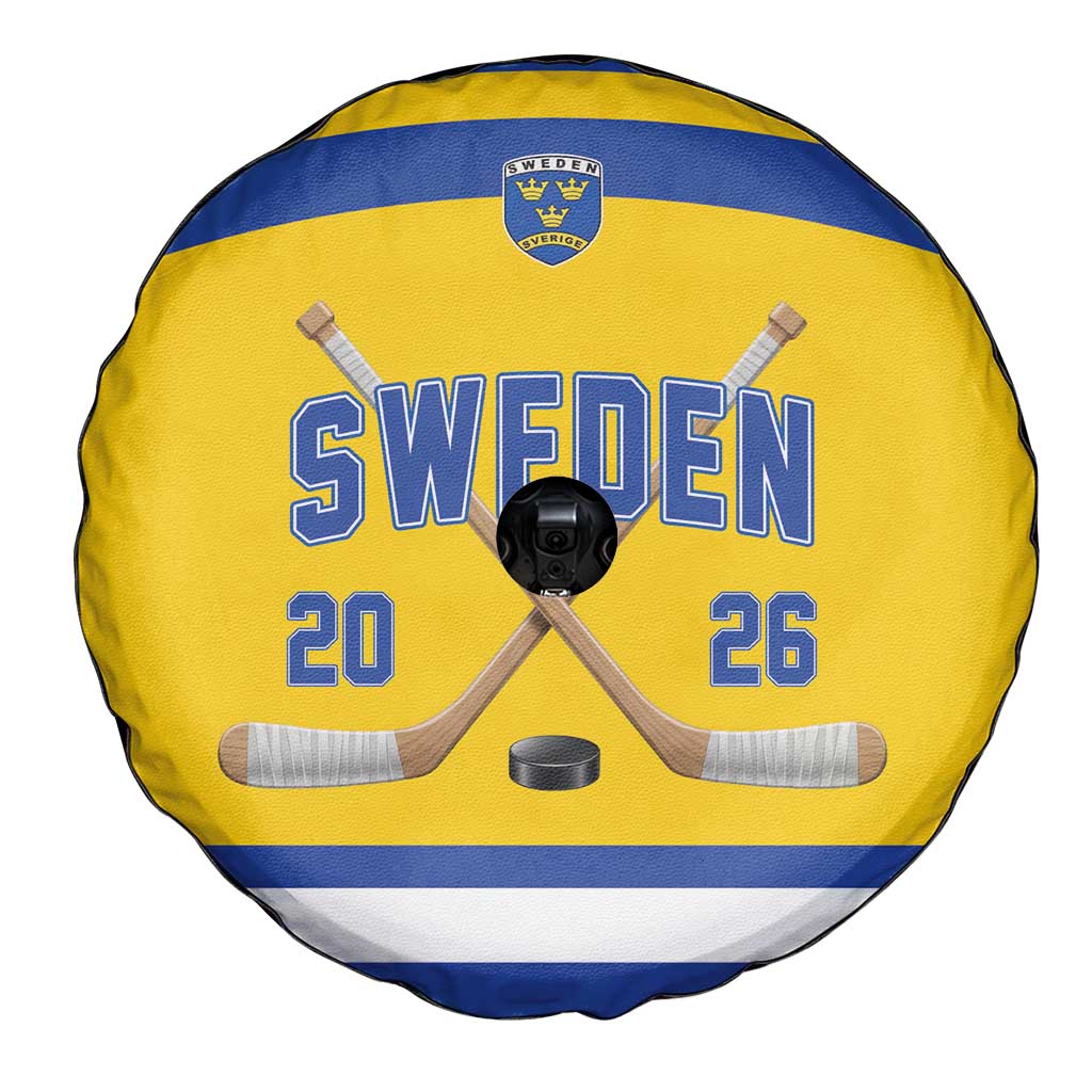 Sweden Ice Hockey Spare Tire Cover Go Tre Kronor Champions