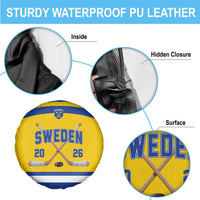 Sweden Ice Hockey Spare Tire Cover Go Tre Kronor Champions