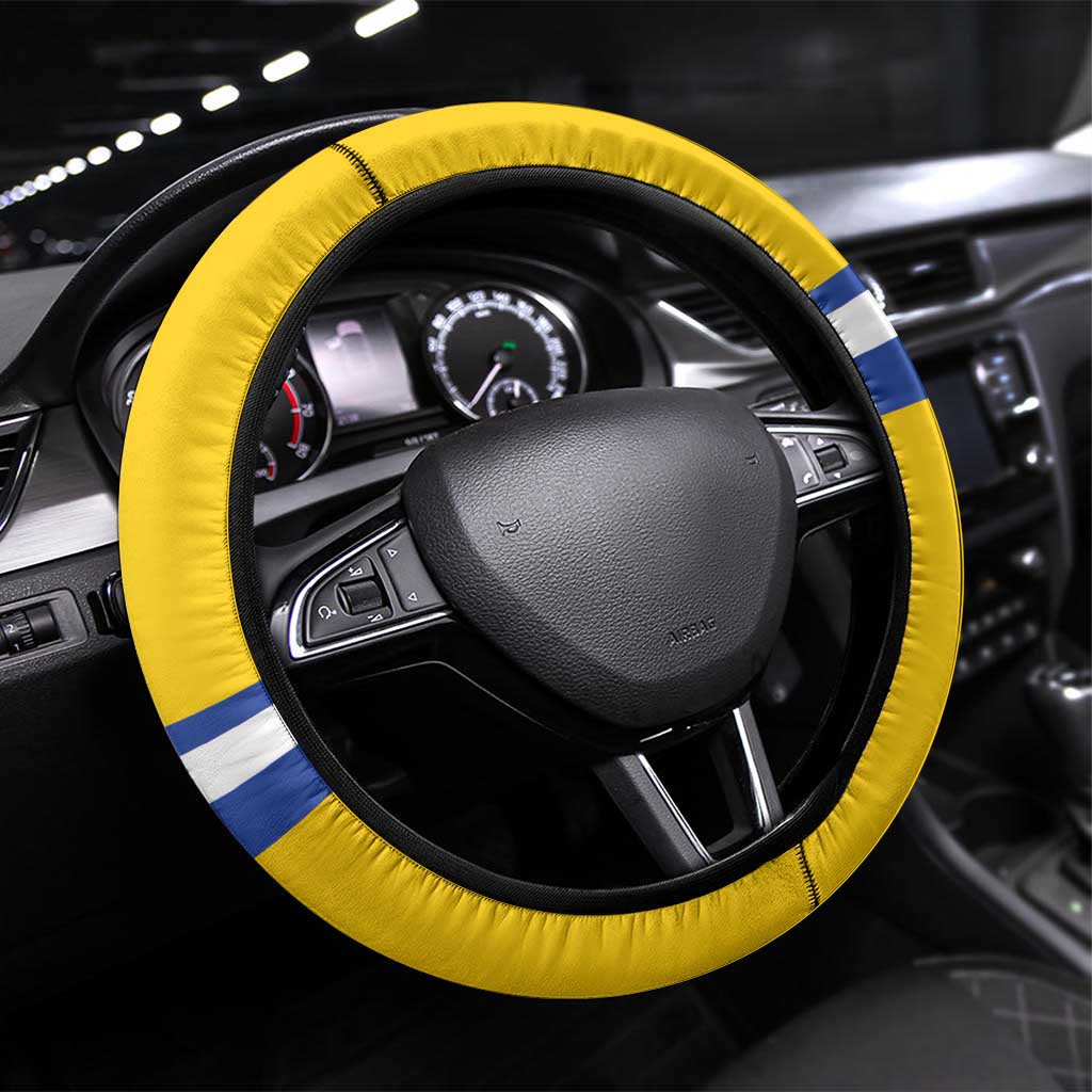 Sweden Ice Hockey Steering Wheel Cover Go Tre Kronor Champions