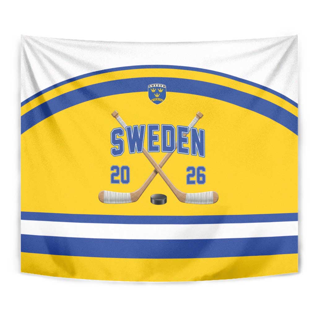Sweden Ice Hockey Tapestry Go Tre Kronor Champions