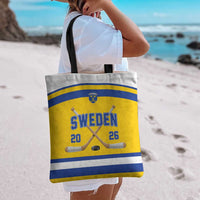 Sweden Ice Hockey Tote Bag Go Tre Kronor Champions