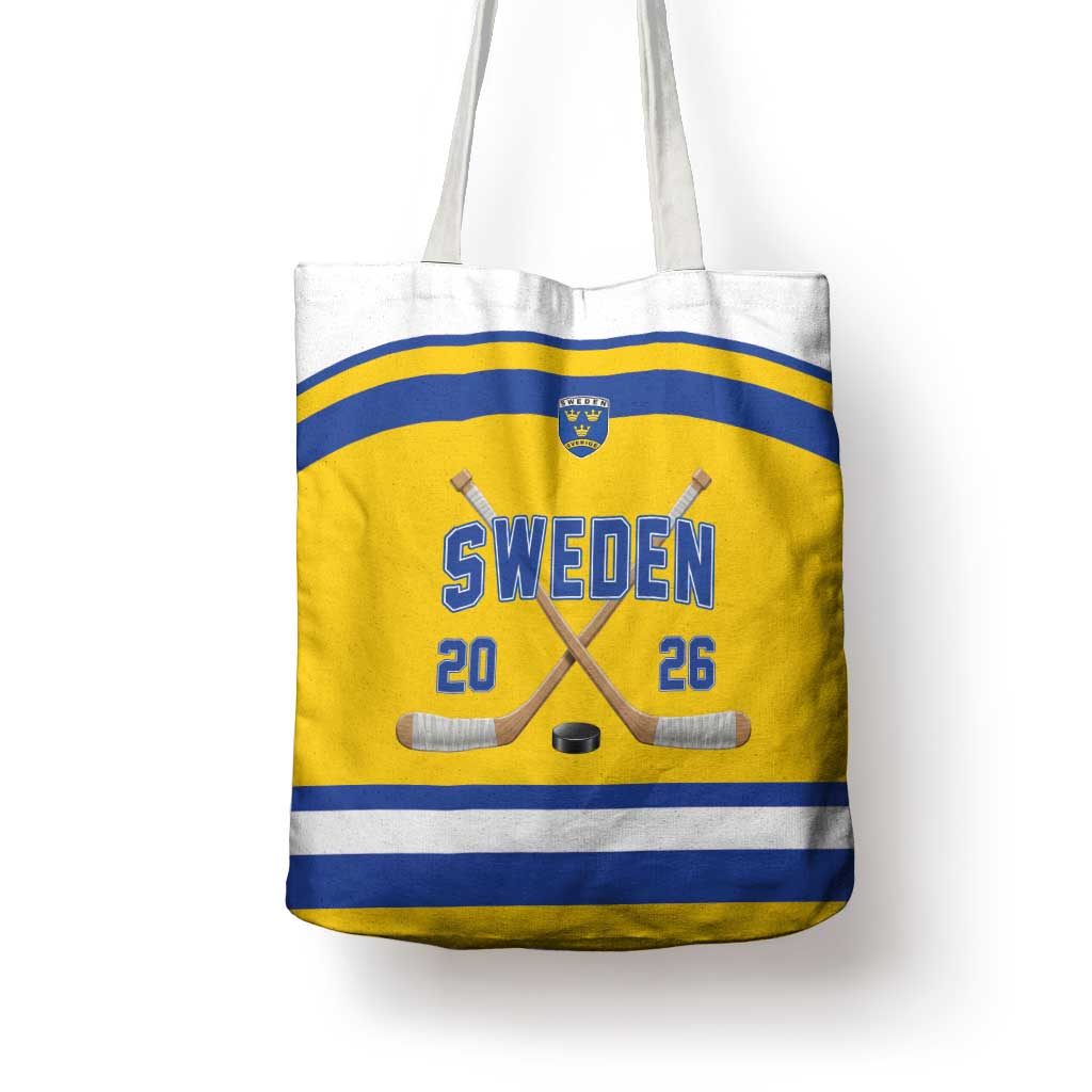 Sweden Ice Hockey Tote Bag Go Tre Kronor Champions