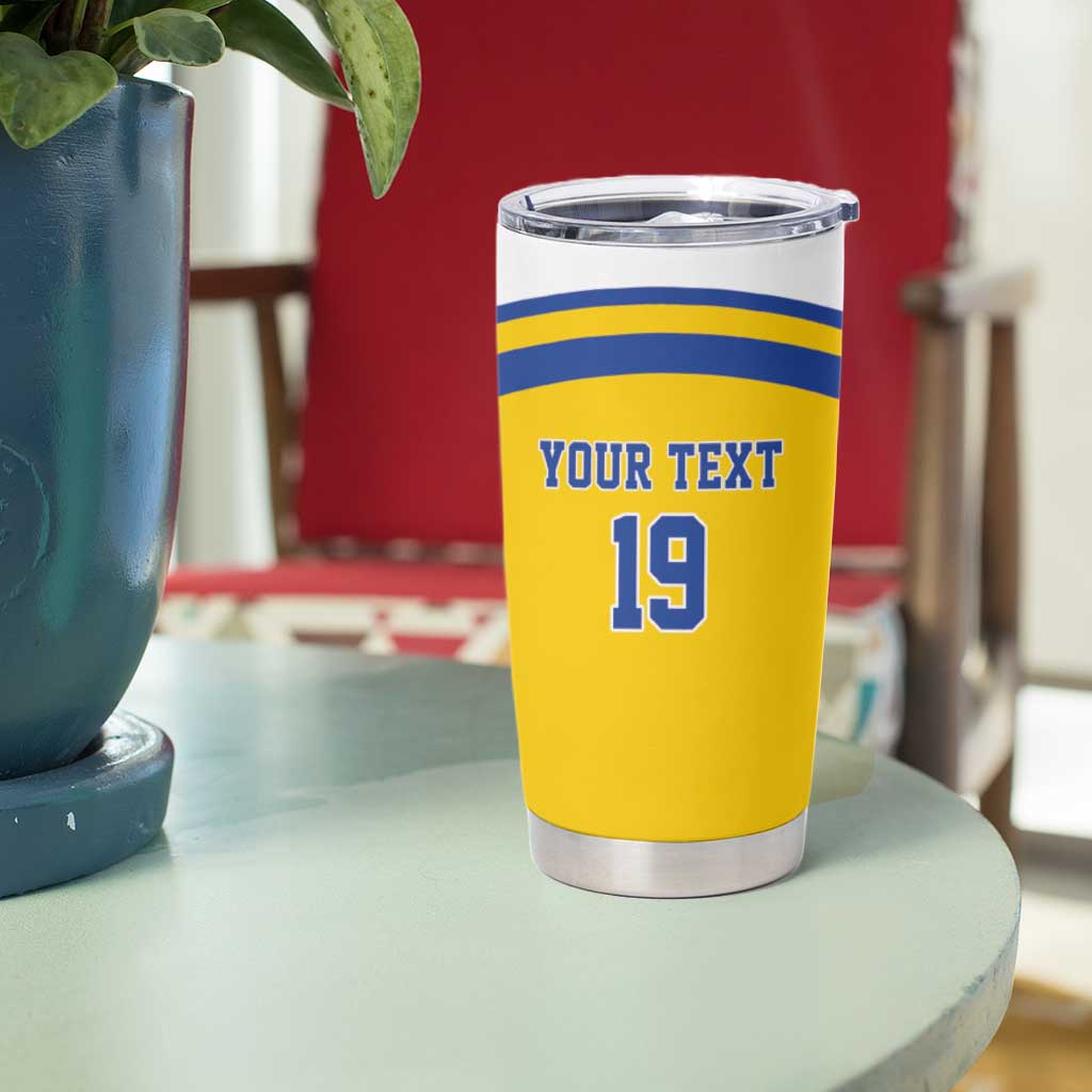 Sweden Ice Hockey Custom Tumbler Cup Go Tre Kronor Champions
