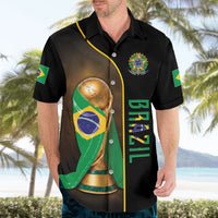 Personalized Brazil Football 2026 Hawaiian Shirt Trophy Flag Pride Art