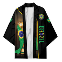 Personalized Brazil Football 2026 Kimono Trophy Flag Pride Art