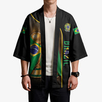 Personalized Brazil Football 2026 Kimono Trophy Flag Pride Art