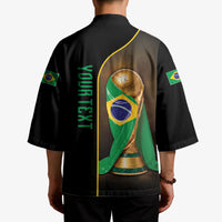 Personalized Brazil Football 2026 Kimono Trophy Flag Pride Art