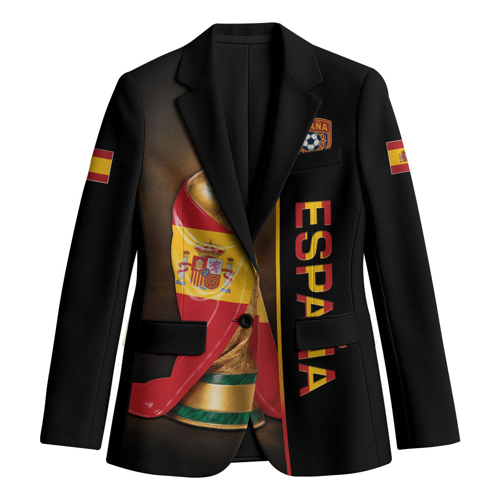 Personalized Spain Football 2026 Blazer Trophy Flag Pride Art