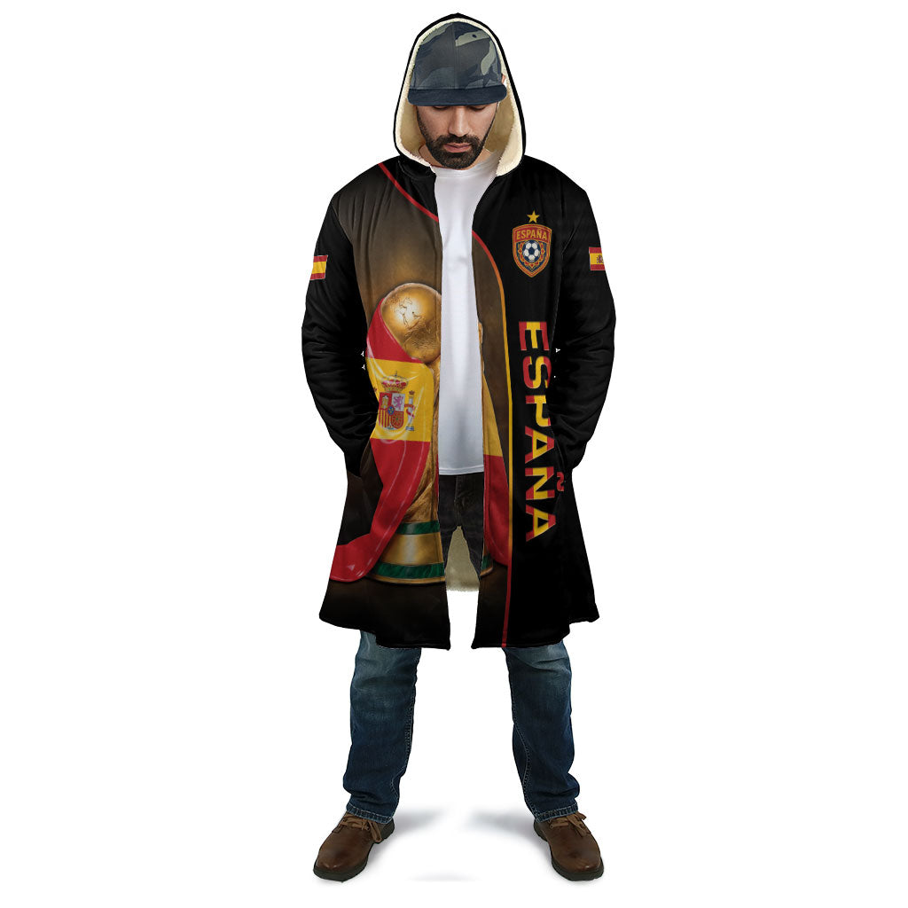 Personalized Spain Football 2026 Cloak Trophy Flag Pride Art