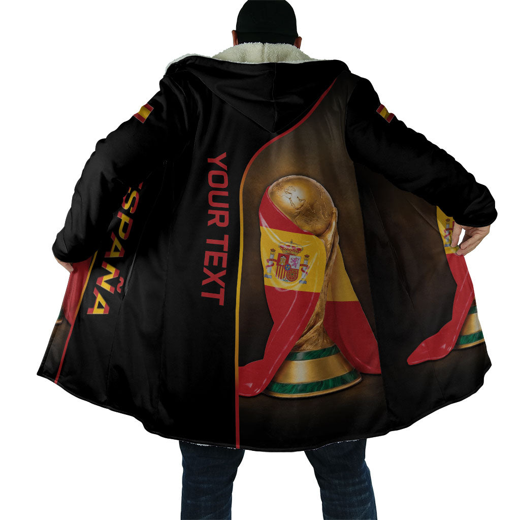Personalized Spain Football 2026 Cloak Trophy Flag Pride Art