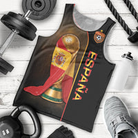 Personalized Spain Football 2026 Men Tank Top Trophy Flag Pride Art