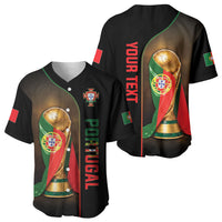 Personalized Portugal Football 2026 Baseball Jersey Trophy Flag Pride Art