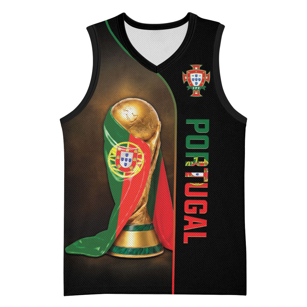 Personalized Portugal Football 2026 Basketball Jersey Trophy Flag Pride Art