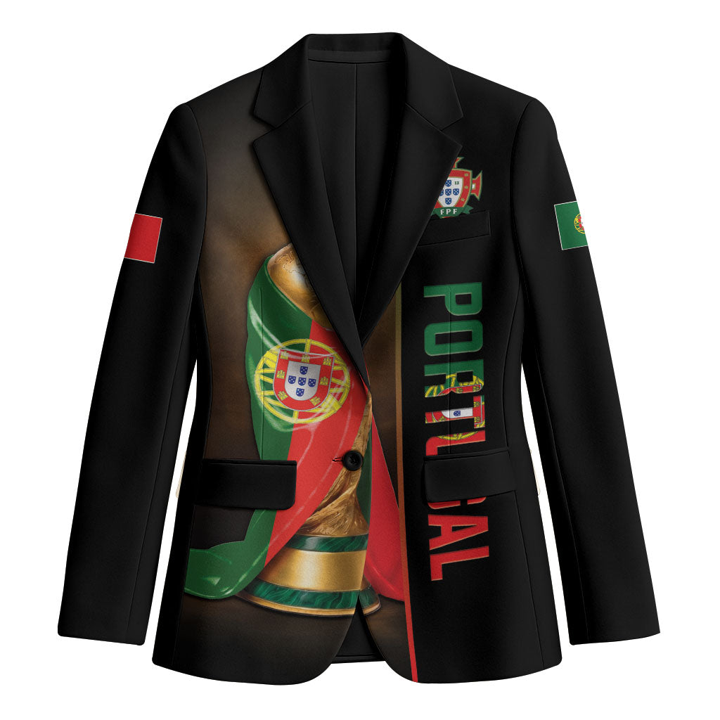 Personalized Portugal Football 2026 Blazer Trophy Flag Pride Art