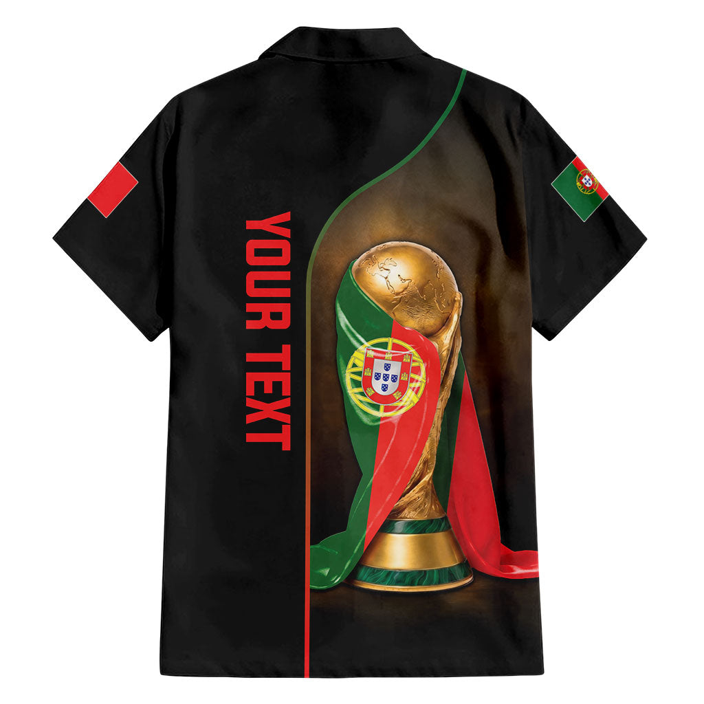 Personalized Portugal Football 2026 Hawaiian Shirt Trophy Flag Pride Art