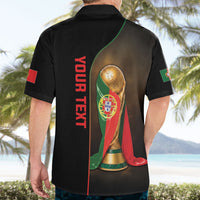 Personalized Portugal Football 2026 Hawaiian Shirt Trophy Flag Pride Art