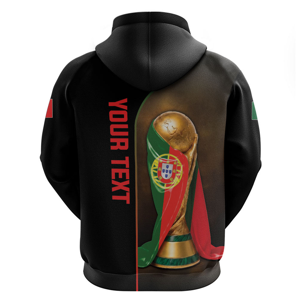 Personalized Portugal Football 2026 Hoodie Trophy Flag Pride Art
