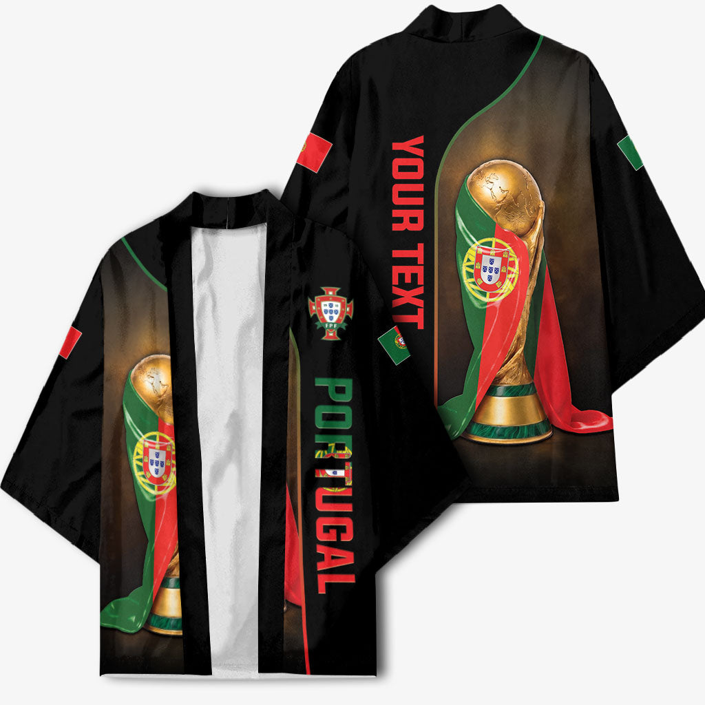 Personalized Portugal Football 2026 Kimono Trophy Flag Pride Art
