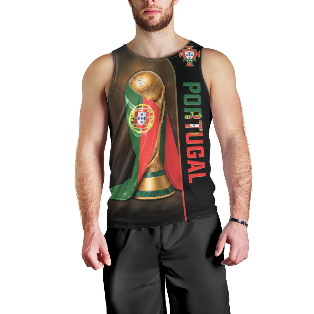 Personalized Portugal Football 2026 Men Tank Top Trophy Flag Pride Art