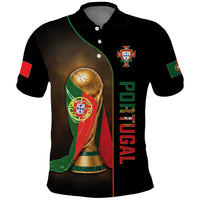 Personalized Portugal Football 2026 Polo Shirt Trophy Flag Pride Art