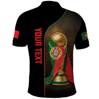 Personalized Portugal Football 2026 Polo Shirt Trophy Flag Pride Art