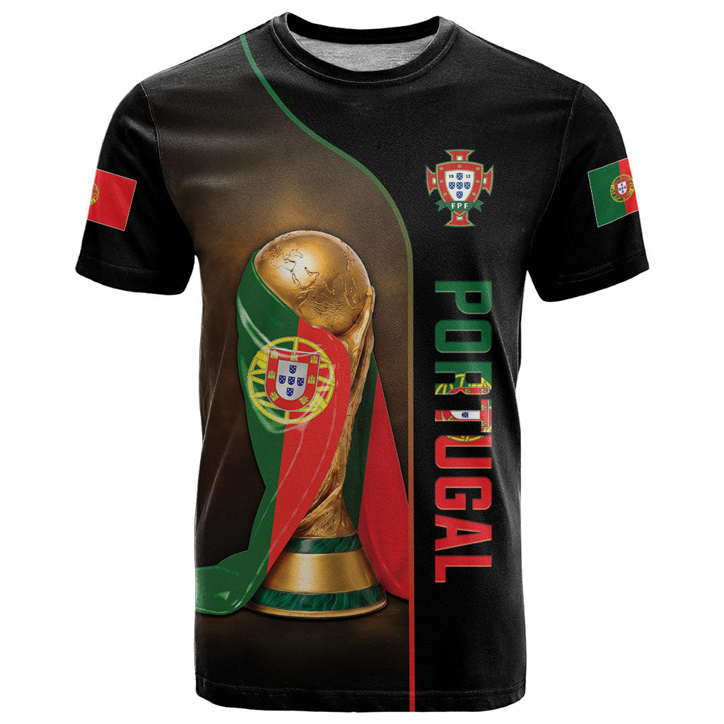 Personalized Portugal Football 2026 T Shirt Trophy Flag Pride Art