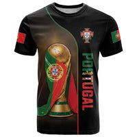 Personalized Portugal Football 2026 T Shirt Trophy Flag Pride Art