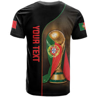 Personalized Portugal Football 2026 T Shirt Trophy Flag Pride Art