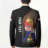 Personalized Croatia Football 2026 Blazer Trophy Flag Pride Art