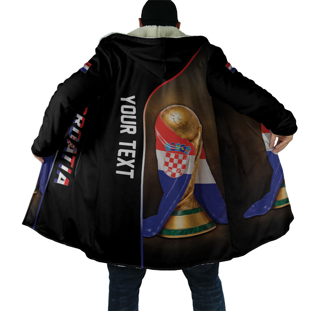 Personalized Croatia Football 2026 Cloak Trophy Flag Pride Art