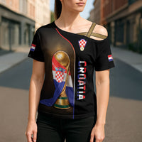 Personalized Croatia Football 2026 Cross Shoulder Shirt Trophy Flag Pride Art