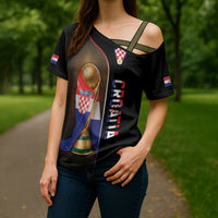 Personalized Croatia Football 2026 Cross Shoulder Shirt Trophy Flag Pride Art