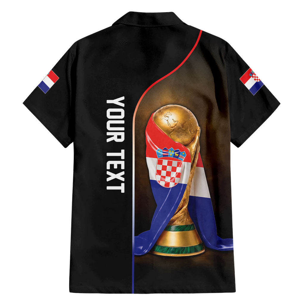 Personalized Croatia Football 2026 Hawaiian Shirt Trophy Flag Pride Art