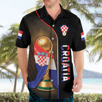Personalized Croatia Football 2026 Hawaiian Shirt Trophy Flag Pride Art