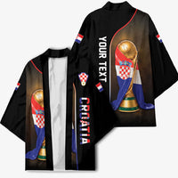 Personalized Croatia Football 2026 Kimono Trophy Flag Pride Art