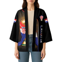 Personalized Croatia Football 2026 Kimono Trophy Flag Pride Art