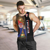 Personalized Croatia Football 2026 Men Tank Top Trophy Flag Pride Art