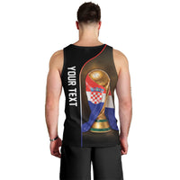 Personalized Croatia Football 2026 Men Tank Top Trophy Flag Pride Art