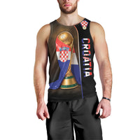Personalized Croatia Football 2026 Men Tank Top Trophy Flag Pride Art