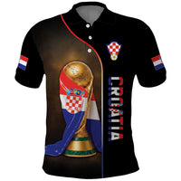 Personalized Croatia Football 2026 Polo Shirt Trophy Flag Pride Art