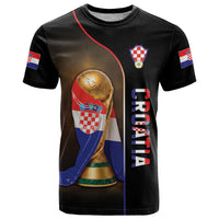 Personalized Croatia Football 2026 T Shirt Trophy Flag Pride Art