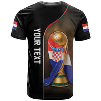 Personalized Croatia Football 2026 T Shirt Trophy Flag Pride Art