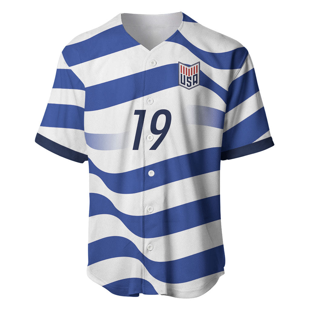 Custom World Football 2026 USA Baseball Jersey Stars Stripes Football Supporter